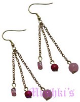 Glass Beaded Earring - click here for large view